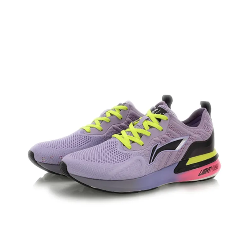 LiNing Arashi Cushioning Low Top Running Shoes Women's Soft Purple-2