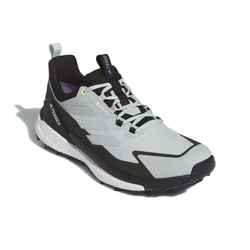 Adidas Terrex Free Hiker 2.0 Low Gore Tex Wonder Silver Lucid Lemon-2