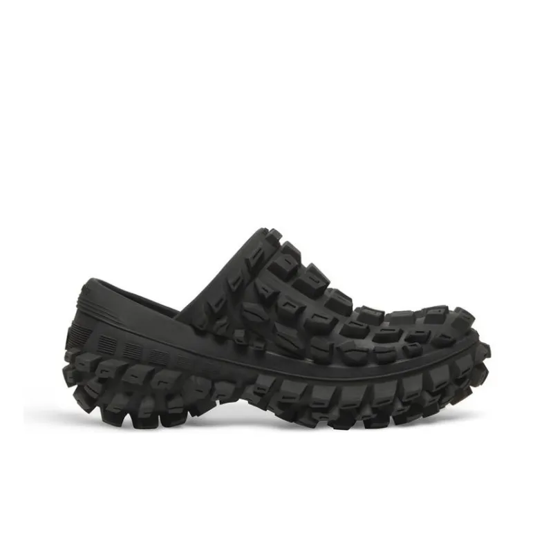 Balenciaga Defender Clog Black Rubber-1