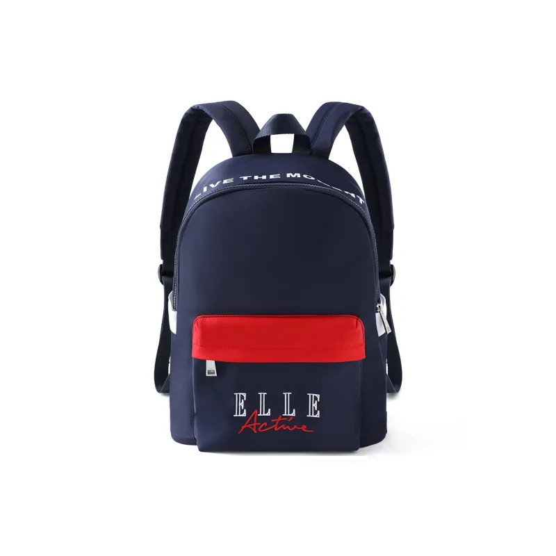 Elle Active Fabric Handheld Backpack Regular Unisex Red/Blue-6