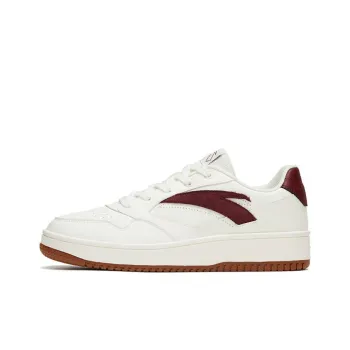 Anta Life Collection 0 Sensitivity Anti Slip Wear Resistant Low Top Skateboard Shoes Women's White Red