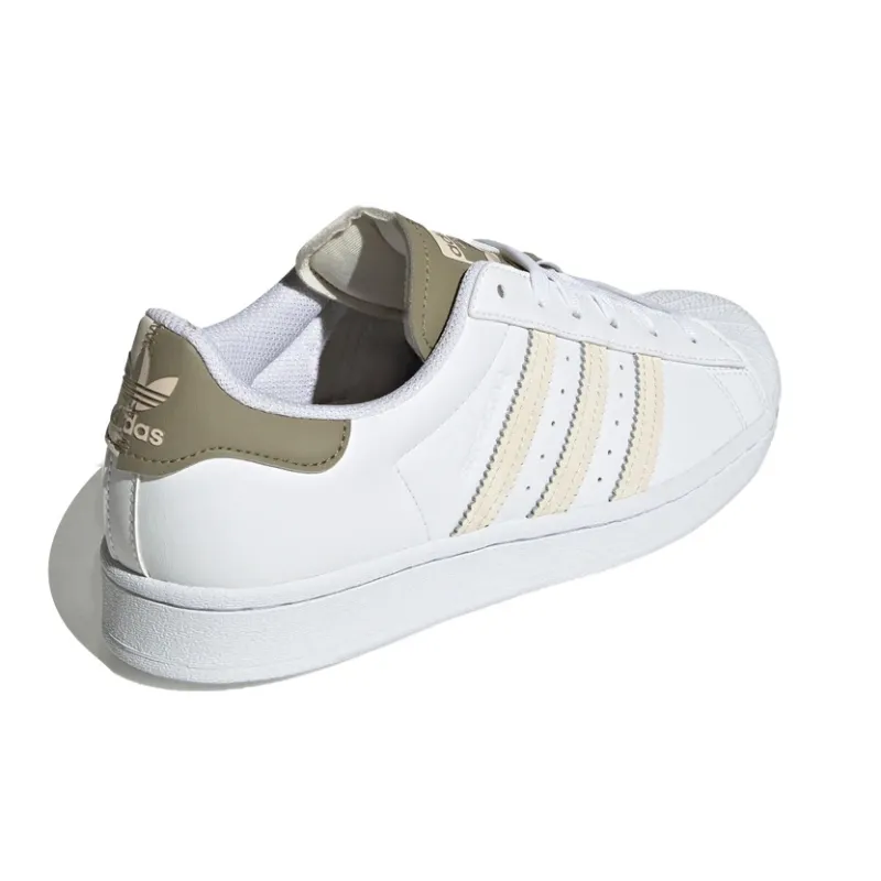 Adidas Superstar 'White Olive Green' Women's-3