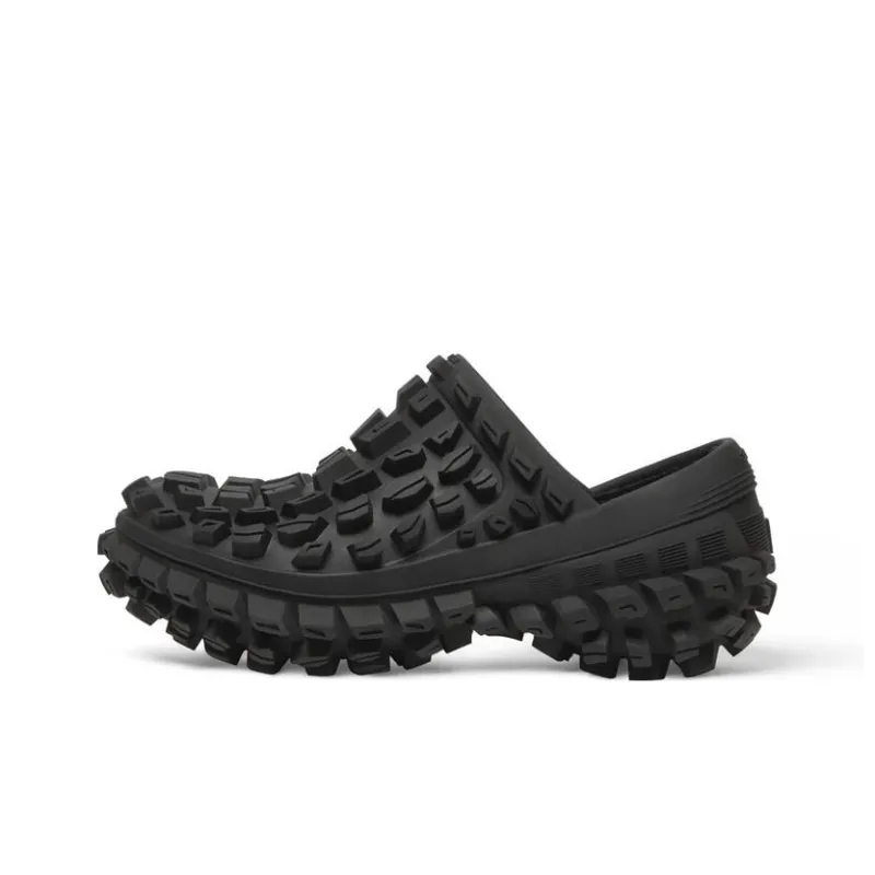 Balenciaga Defender Clog Black Rubber-0
