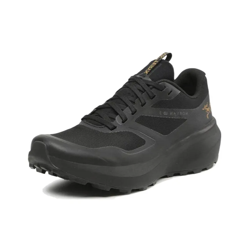 Arcteryx Norvan Abrasion Resistant Low Top Running Shoes Unisex Black-1