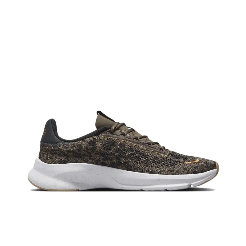 Nike SuperRep Go 3 Next Nature Flyknit Premium 'Olive Grey Metallic Copper' Women's-1