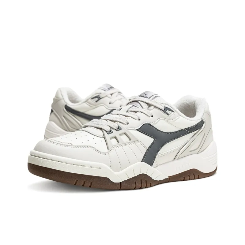 Diadora B.Action Slip Resistant Low Top Tennis Shoes Unisex Greige-2