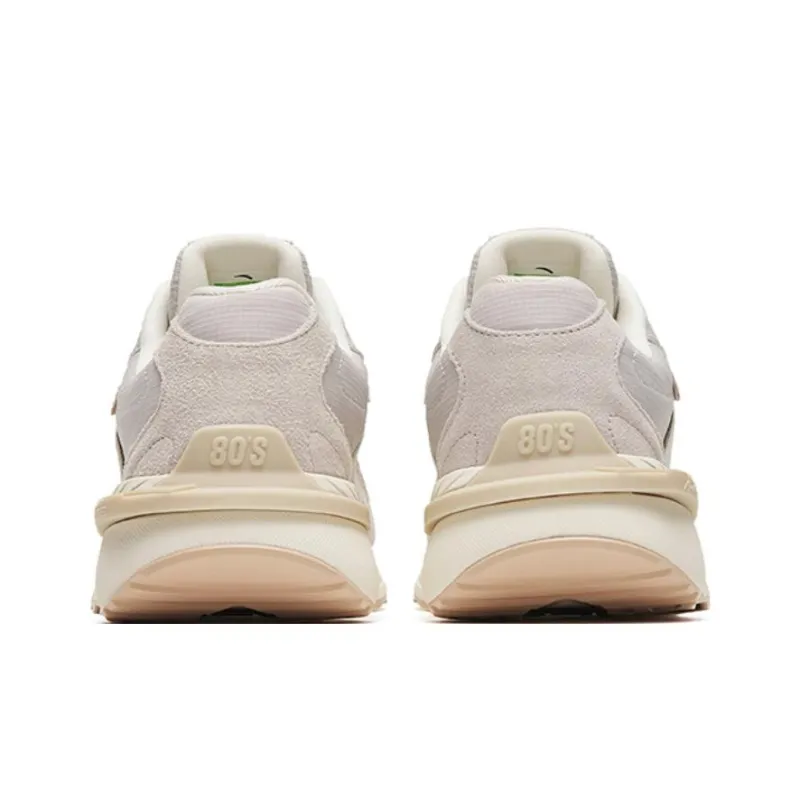 Anta Life Collection Campus Cultural Heritage Breathable And Wear-resistant Low-Top Sports Casual Shoes Gray White-3