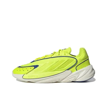 Adidas Originals Ozelia Anti Slip Wear Resistant Low Top Casual Shoes Unisex Yellow Blue