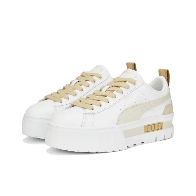 PUMA Mayze Luxe 'White Pale Khaki' Women's-2