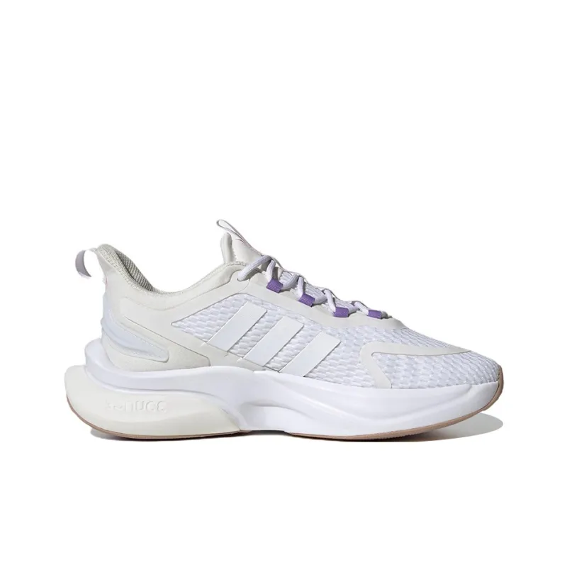 Adidas Alphabounce+ 'White College Purple' Women's-1