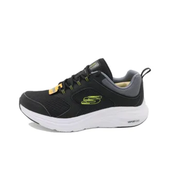 Skechers Vapor Foam Anti Slip Wear Resistant Low Top Casual Running Shoes Men's Black