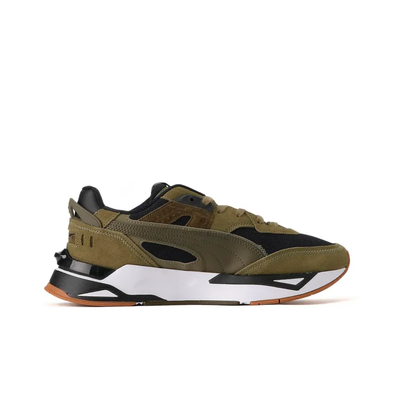 PUMA Mirage Sport Earth Tones Anti Slip Wear Resistant Low Top Sports Casual Shoes Unisex Black Green-1