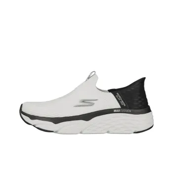 Skechers Slip ins Max Cushioning 'White Black' Women's