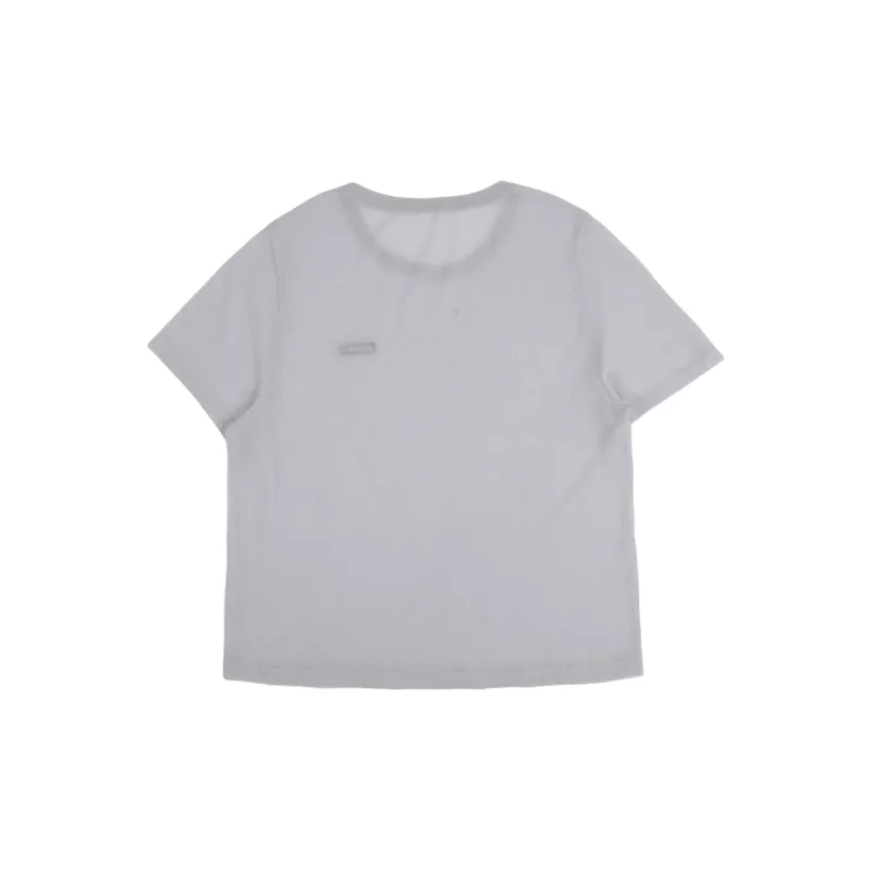 NERDY T Shirt Women's Light Gray-1