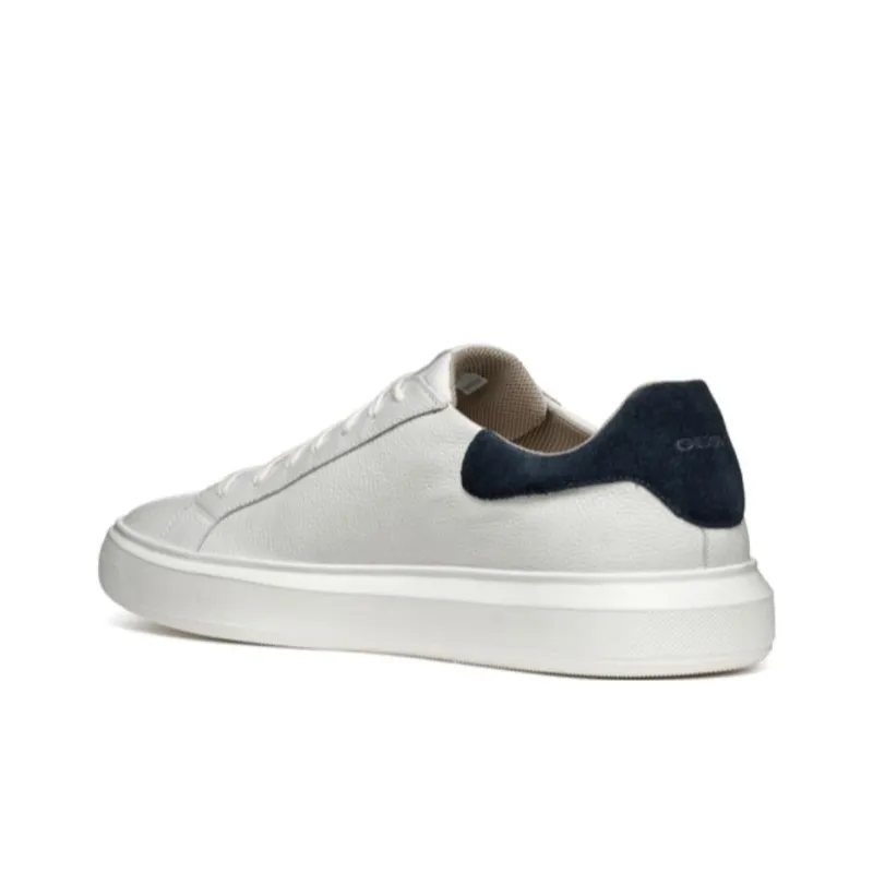 GEOX Slip-Resistant Low-Top Skateboard Shoes Men's White-3