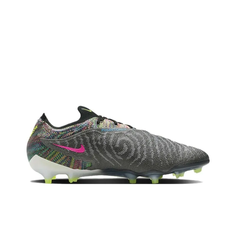Nike Gripknit Phantom Gx Elite Fusion Fg Black White Blue Glow Volt-1