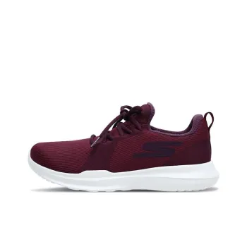 Skechers Go Run Mojo Cushioning Anti-Slip And Wear-Resistant Low-Top Casual Running Shoes Men's Burgundy