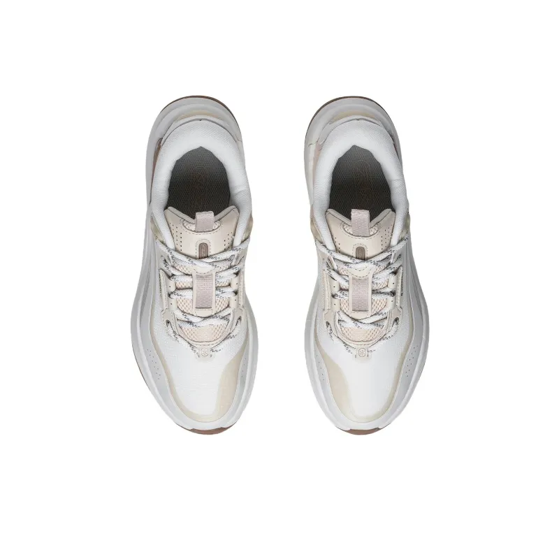 LiNing Cloud Extreme Lightweight Rebound Low-Top Sports Casual Shoes Women's White Gray-3