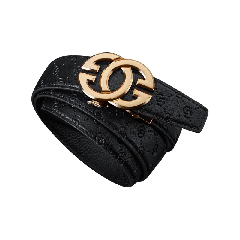 WilliamPOLO Cow Leather Belts Men's Multiple Colors 3.5cm Width-9
