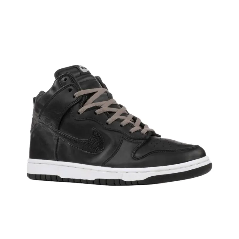 Nike X Stussy Dunk High Plus B 'Black'-2