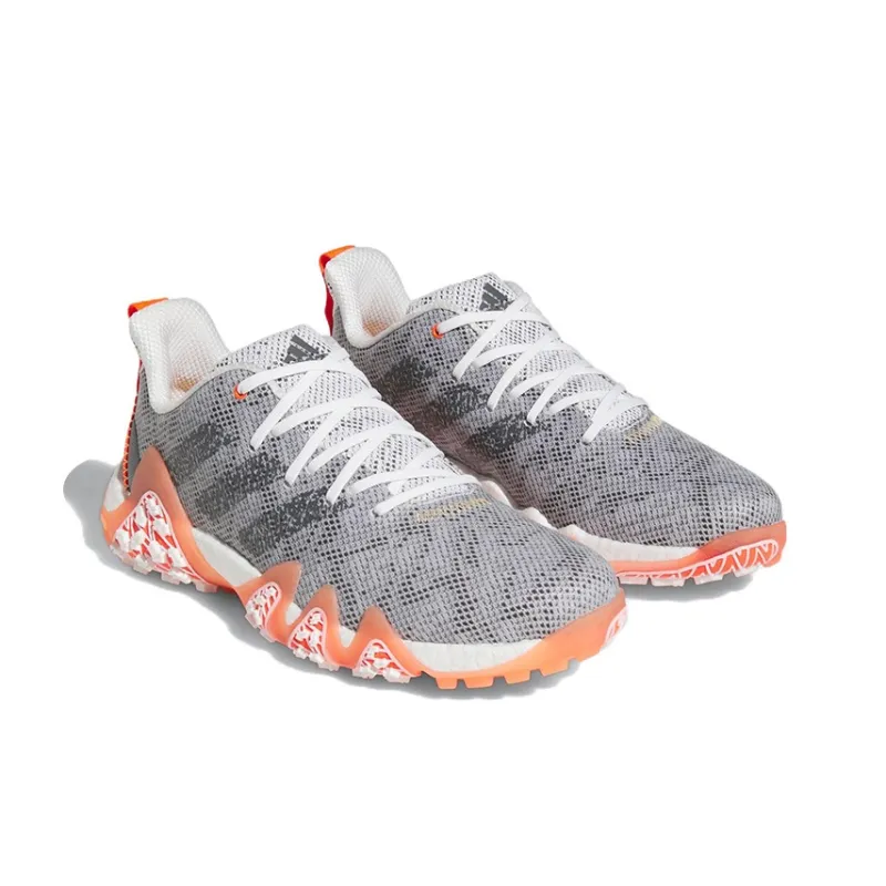 Adidas Codechaos 22 Lace Golf Shoes 'Grey Orange'-2