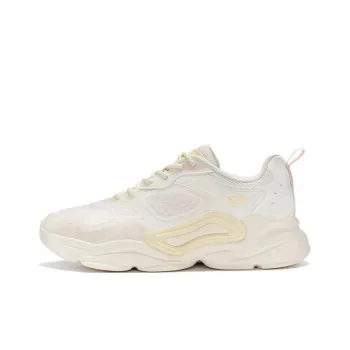 XTEP Nomadic Anti-Slip And Wear-Resistant Lightweight Low-Top Sports Casual Shoes Women's White Pink