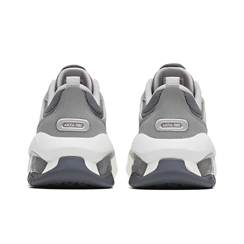 Anta Kaiyuan 982 Non slip Wear resistant Shock Absorption Low Top Sports Casual Shoes Women's Night Mist Gray-3