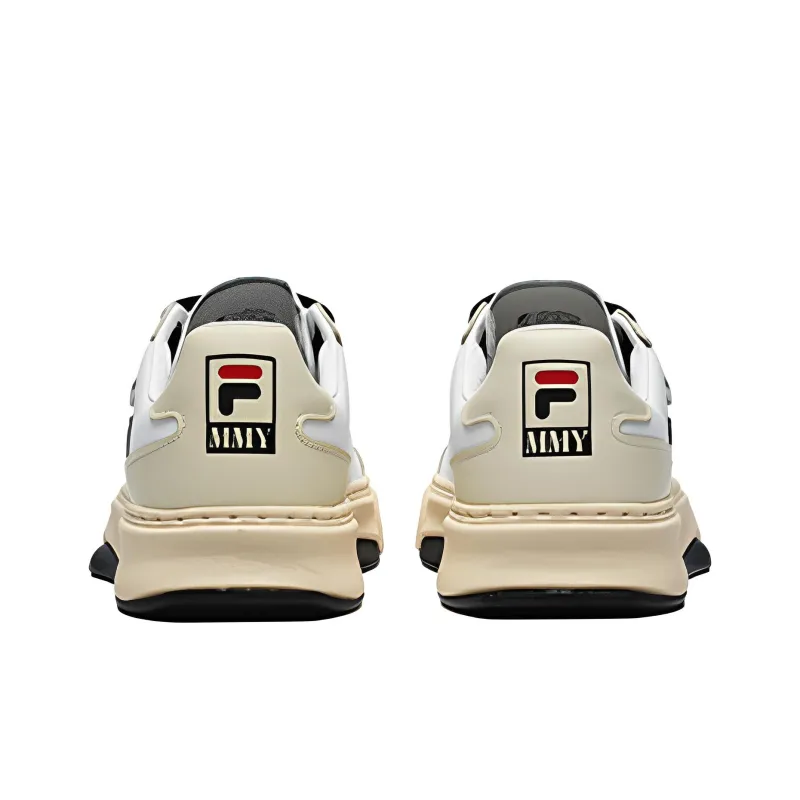 MIHARA YASUHIRO x FILA FM-4 Anti-Slip Wear-Resistant Low-Top Skateboard Shoes Men's FILA White-4