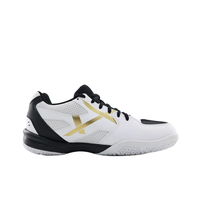 YONEX Badminton Shoes Unisex Low Top White Gold-1