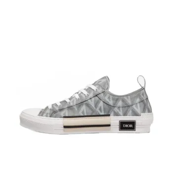 DIOR B23 Low Top Gray Cd Diamond