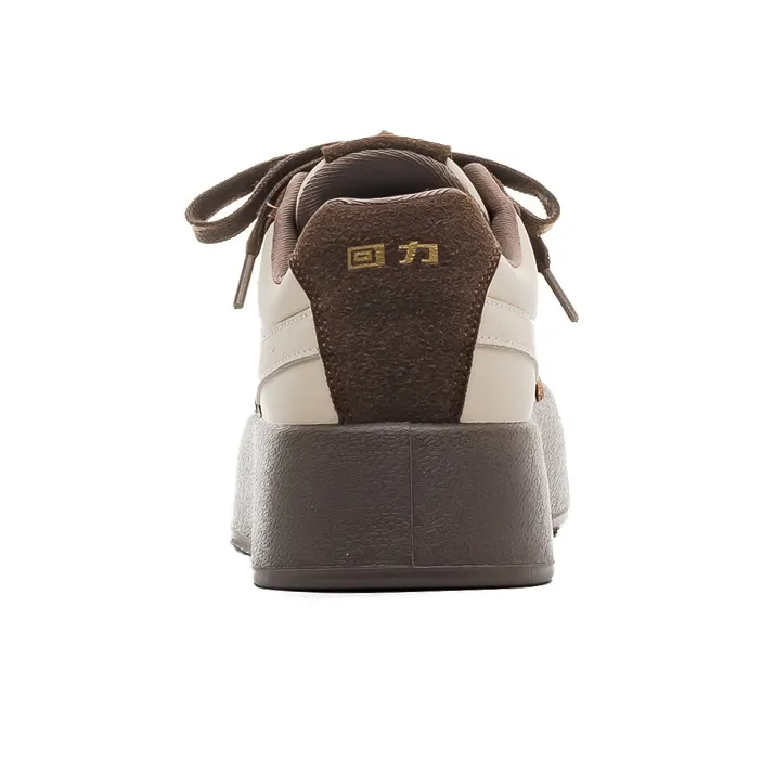 Warrior Slip Resistant, Abrasion Resistant, Lightweight, Height Increasing Low Top Skateboard Shoes Women's-9