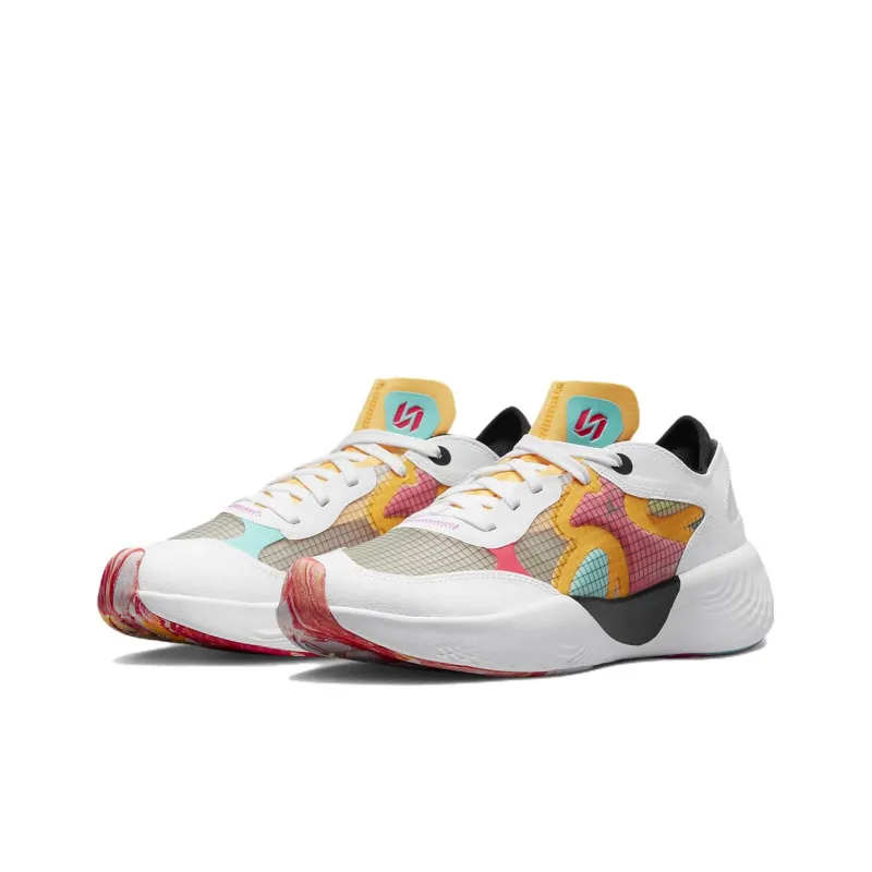 Jordan Delta 3 Nitro Low Luka Doncic White Black Dynamic Turquoise-2