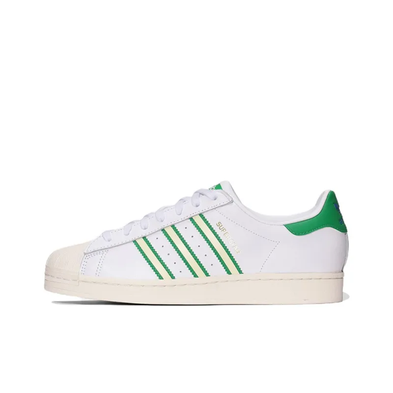 Adidas Superstar Team Colors White Green-0