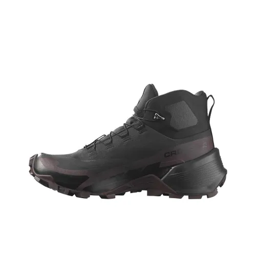 SALOMON Women's Cross Hike 2 Mid GORE-TEX 'Black Chocolate Plum'