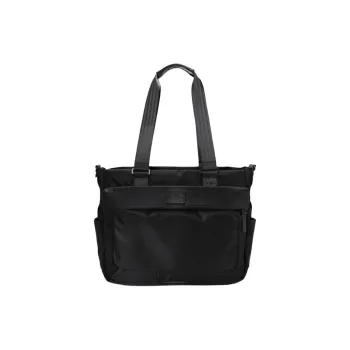 Manhattan Portage Nylon Tote Bag Shopping Bag Shoulder Bags Medium Size Men's Black