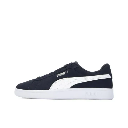 PUMA Smash 3.0 Skateboard Shoes Unisex Low-Top Blue/White/Silver