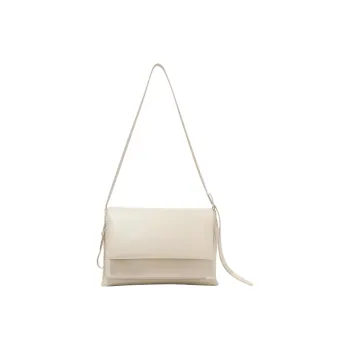 PROENZA SCHOULER Nappa Leather Bonded Sheepskin Messenger Bag Crossbody Bag Shoulder Bag Women's Taupe