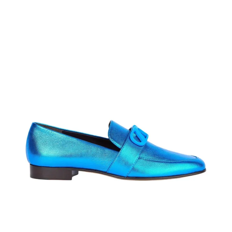 MAISON SKORPIOS Blair Loafers Women's Blue-1