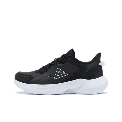 PEAK Effortless Anti Slip And Wear Resistant Lightweight Low Top Running Shoes Women's Black