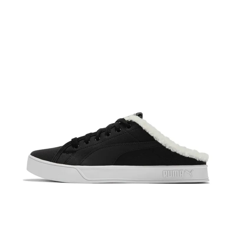 PUMA Bari Mule Sherpa 'Black'-0