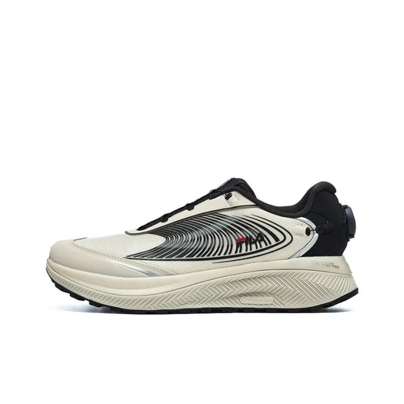 FILA BOA WOLF Running Shoes Men Low Top Streptopelia Yellow/Beige-0