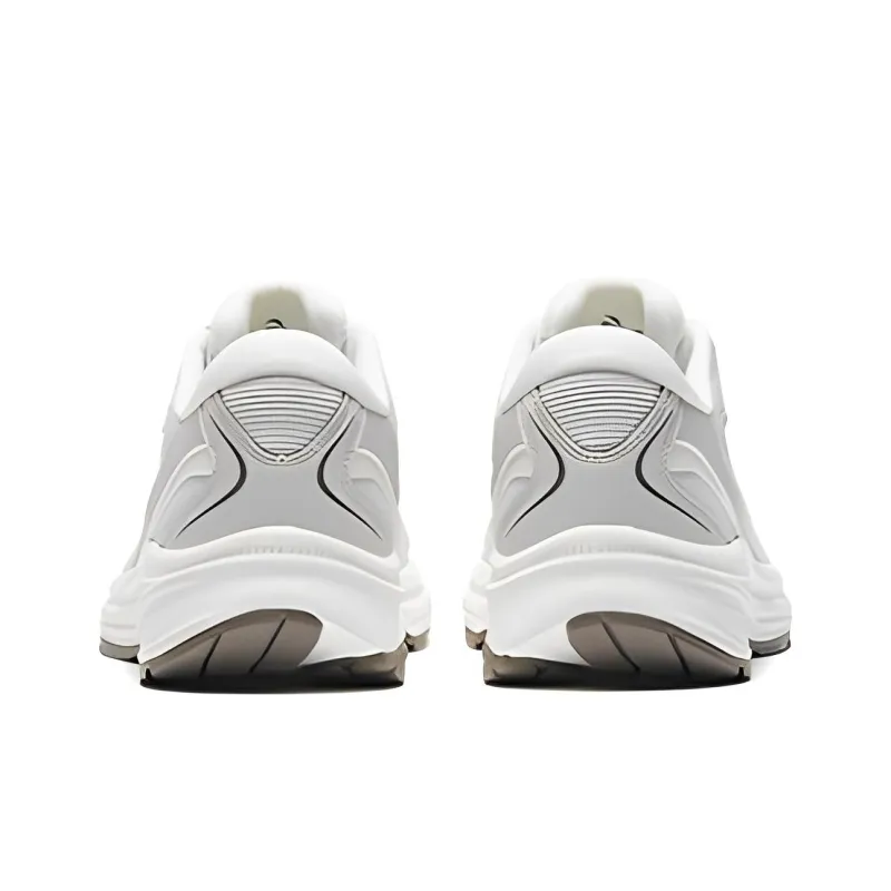Anta AT952 Slip Resistant, Abrasion Resistant, Breathable Low Top Running Shoes Men's White Gray-2