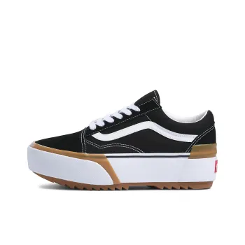 Old Skool Vans Stacked 'Black White Gum'