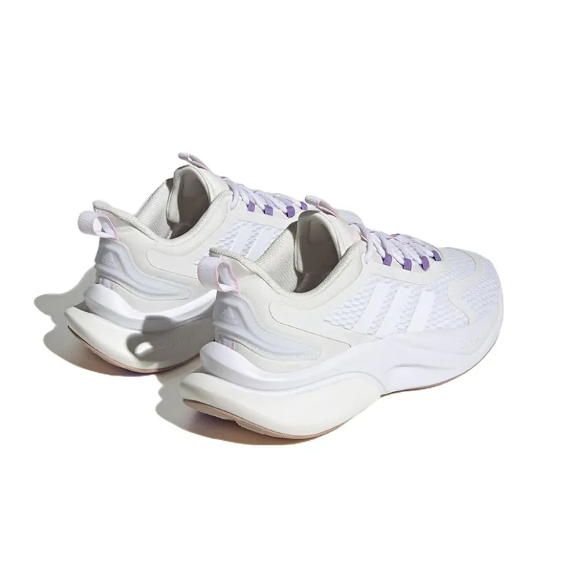 Adidas Alphabounce+ 'White College Purple' Women's-3
