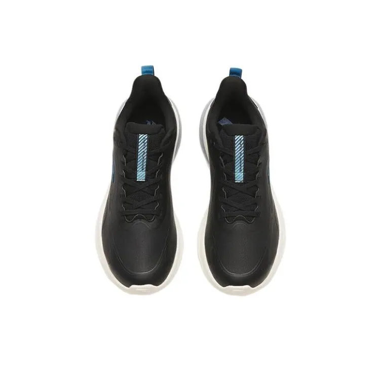 Anta Cloud Journey Cushioning, Slip Resistant, And Abrasion Resistant Low Top Running Shoes Men's Black-2