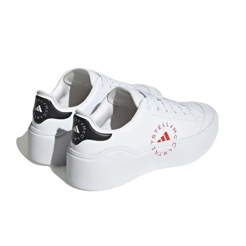 Adidas Stella McCartney X Court 'White Active Red'-3
