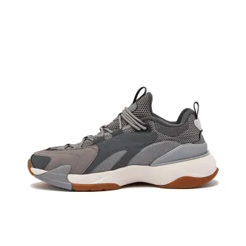 AND1 Marauder Anti-Slip Wear-Resistant Low-Top Casual Shoes Unisex Gray