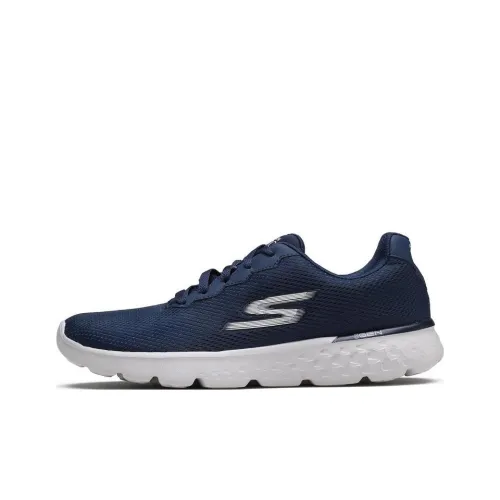 skechers Ayakkab Go Run 400 Cushioning Anti-Slip And Wear-Resistant Rebound Low-Top Training Running Shoes Unisex Blue Gray