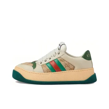 GUCCI Women's Screener 'GG Motif Beige Green' Women's