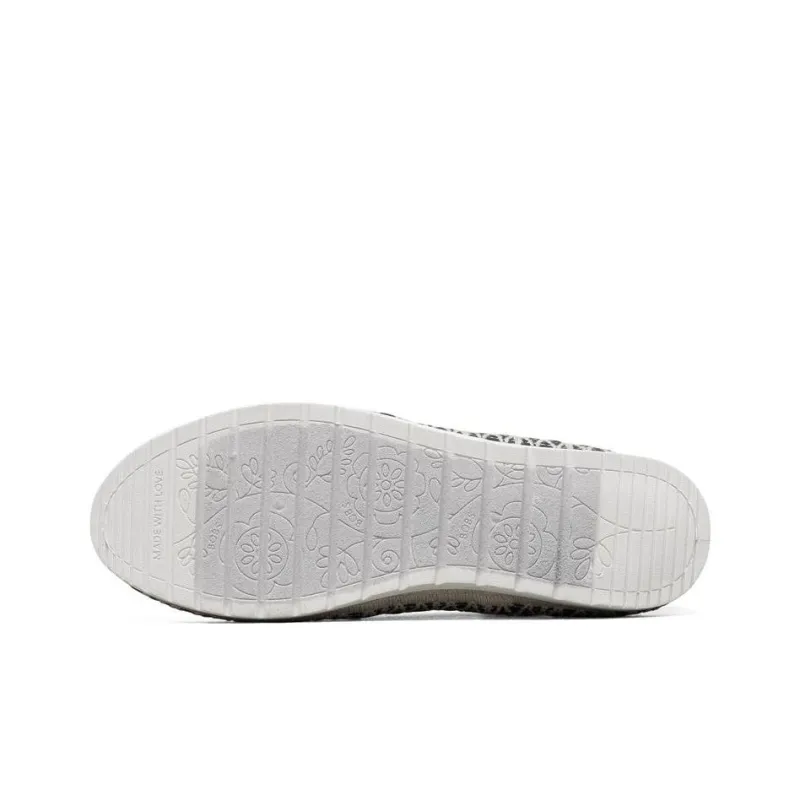 Skechers Bob's Flexpadrille 3.0 Anti-Slip And Wear-Resistant Rebound Low-Top Sports Casual Shoes Women's Black-4